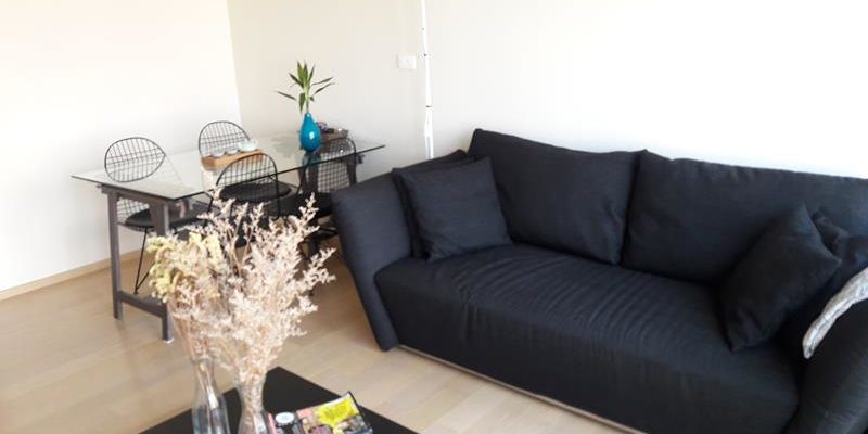 Sofa in a modern condo Noble Reform Ari